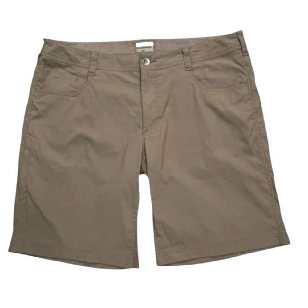 Marmot Men's Technical Shorts Nylon Pockets Khaki Tan Size 38 Hiking Outdoors